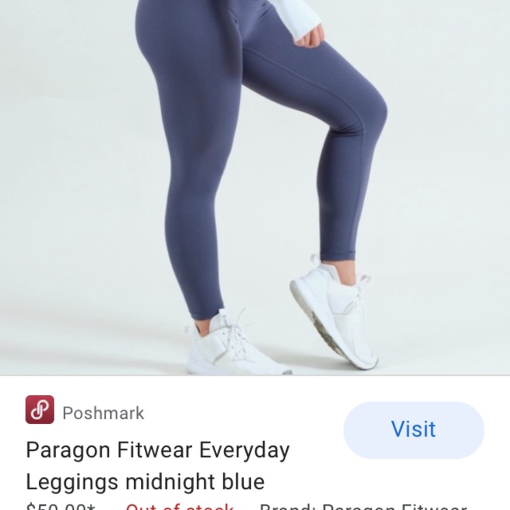 Paragon midnight blue every day leggings
